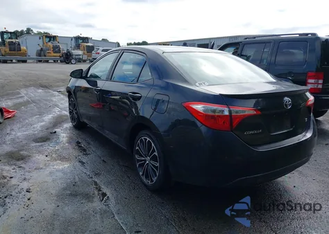 2015 Toyota Corolla S Plus from USA, damaged, VIN 2T1BURHE8FC425952